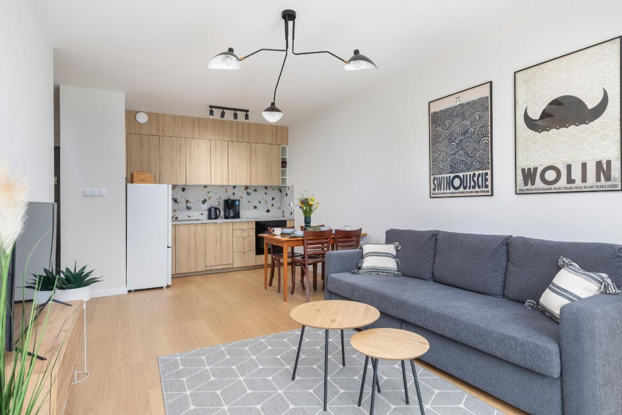 Wellness Resort Apartments Dziwnow Riverfront By Noclegi Renters Exteriör bild