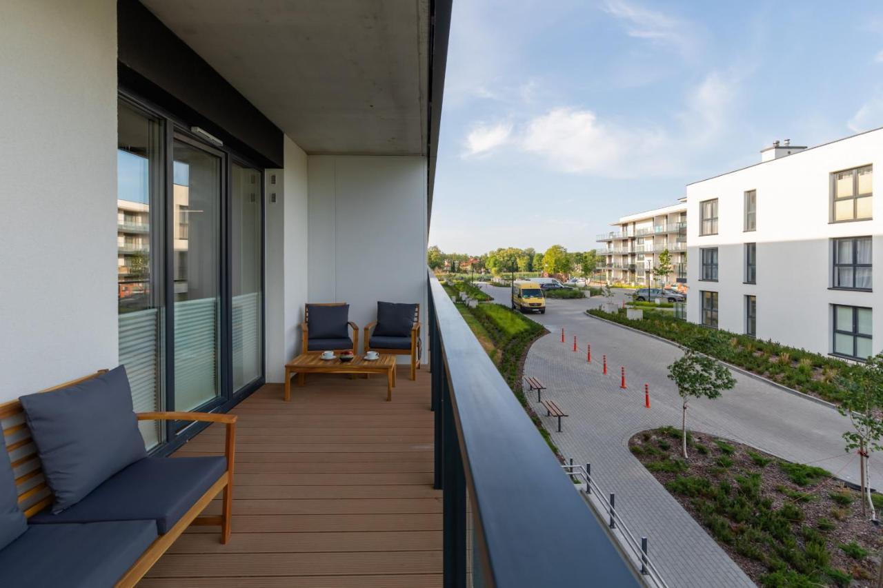 Wellness Resort Apartments Dziwnow Riverfront By Noclegi Renters Exteriör bild